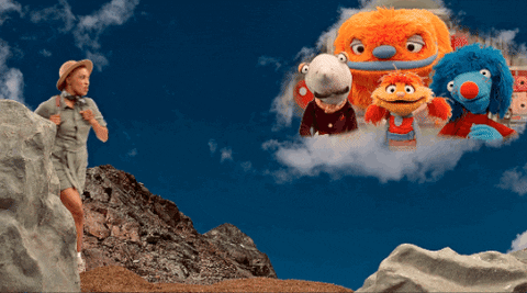 Sesame Street Travel GIF by chescaleigh
