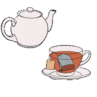 Tea Time Maldives Sticker