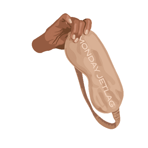 Sleepy Monday Sticker by Indigo Nails
