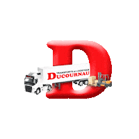 D Truck Sticker by DUCOURNAU