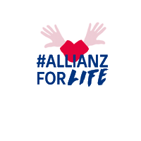 Handshake Hearth Sticker by Allianz SE