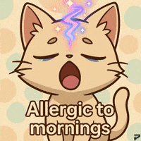 Tofu Cant Wake Up GIF by Persona