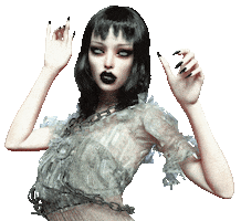 Alice Glass Sticker by Astra Zero