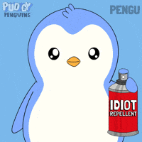 Penguin Idiot GIF by Pudgy Penguins
