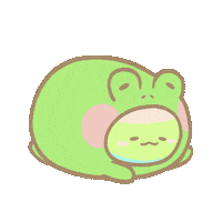 gachyiland frog froggy googoo gachyiland Sticker