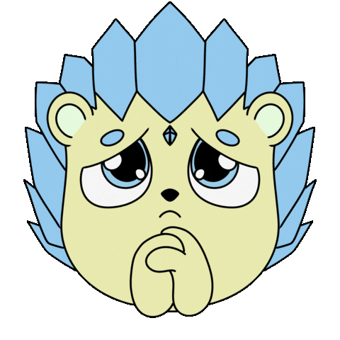 Hedgehog Forgive Sticker