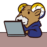 Chibi Working Sticker by Winnie Gu 顾韵昀