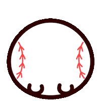 Baseball Nod Sticker