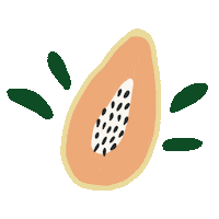 Summer Fruit Sticker by Pauline