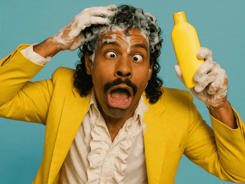 Hair Bath GIF by Jukebox Saints