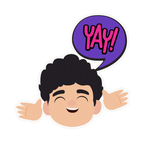 chrisrto giphyupload reaction happy fun Sticker