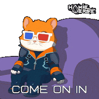 Come Here Lets Go Sticker by Hamieverse