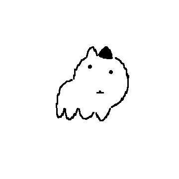 neujeok giphyupload 고양이 냥이 눈멍이 Sticker