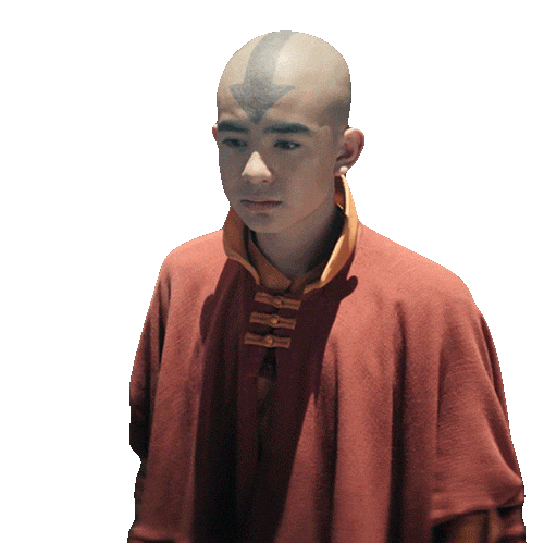 Never Leaving Avatar The Last Airbender Sticker by NETFLIX