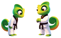 Martial Arts Training Sticker by Taekwondo Camaleones