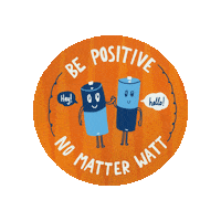tsathescienceacademy science positivity battery tsa Sticker