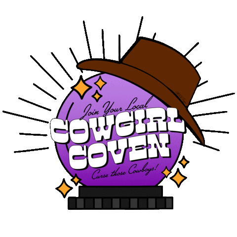 Crystal Ball Halloween Sticker by Old Sole Designs