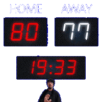 77 Away Sticker