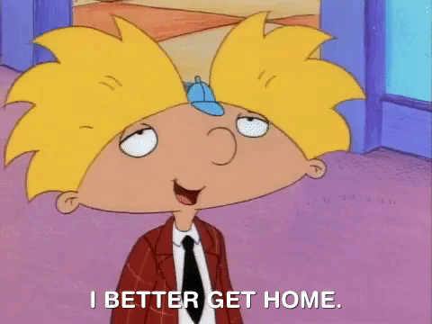 hey arnold nick splat GIF