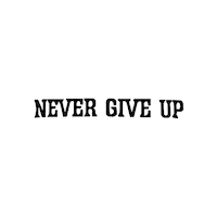 Never Give Up Checoperez Sticker