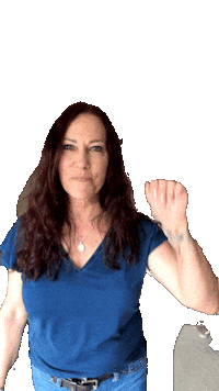 Waving Hi Hello Sticker by Joyce Layman