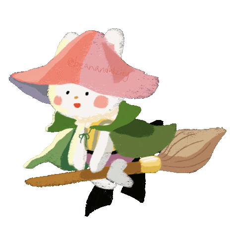 Illustration Halloween Sticker