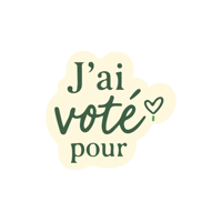Vote Sticker by bormesmaville