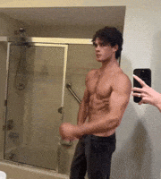 Gym Flexing GIF