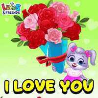 I Love You Romance GIF by Lucas and Friends by RV AppStudios