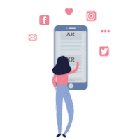 Inspire Social Media Sticker by XR MARKETING