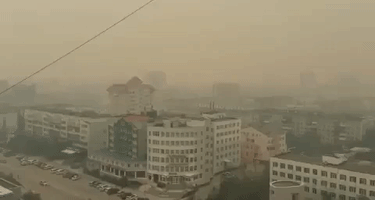 Wildfire Smoke Shrouds Siberian City