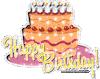 happy birthday STICKER