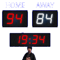84 Away Sticker