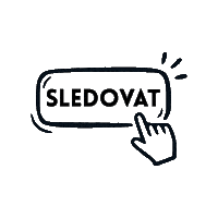 Sledovat Sticker by VeronikaWorks