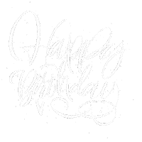 Happy Birthday Smile Sticker by Suvorovaart