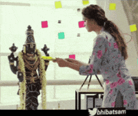 Pooja Praying GIF