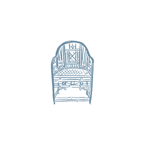 Interior Design Chair Sticker by Whitney English