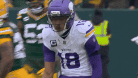 Celebration Point GIF by Minnesota Vikings