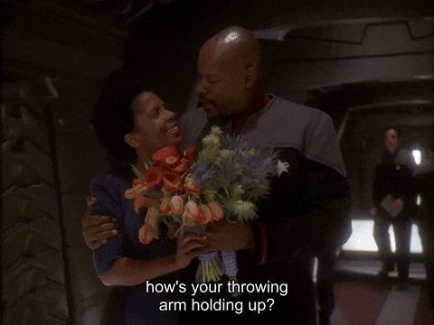 Holding Up Star Trek GIF by Goldmaster