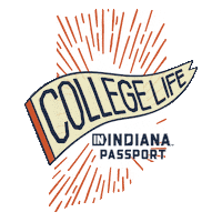 Get In College Life Sticker by Visit Indiana