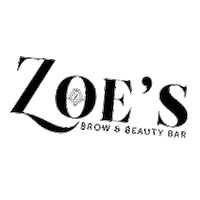 zoes_browandbeautybar beauty wiggle eyebrows zoe Sticker