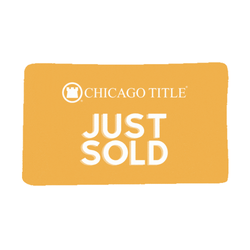 House Sold Sticker by Chicago Title Arizona