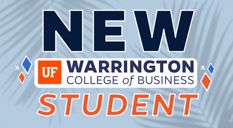 Back To School New Student GIF by UF Warrington College of Business
