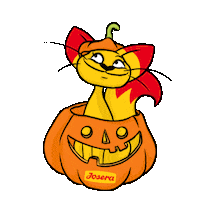 Cat Halloween Sticker by Josera Ukraine