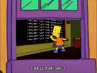 bart simpson bartk chalkboard GIF