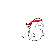 Happy Fun Sticker by Sappy Seals Community