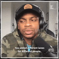 You Added New Lanes For People