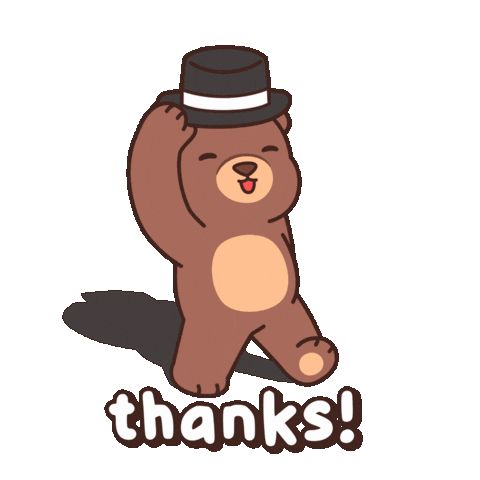Teddy Bear Love Sticker by BEARISH