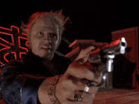 Biff Tannen Gun GIF by Back to the Future Trilogy