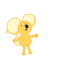 Angry Mouse Sticker by Donna